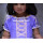 Kids Girl Purple Princess Set